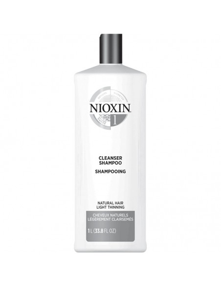 Nioxin System 1 Cleanser - 1000ml @ BarberKing.ca
