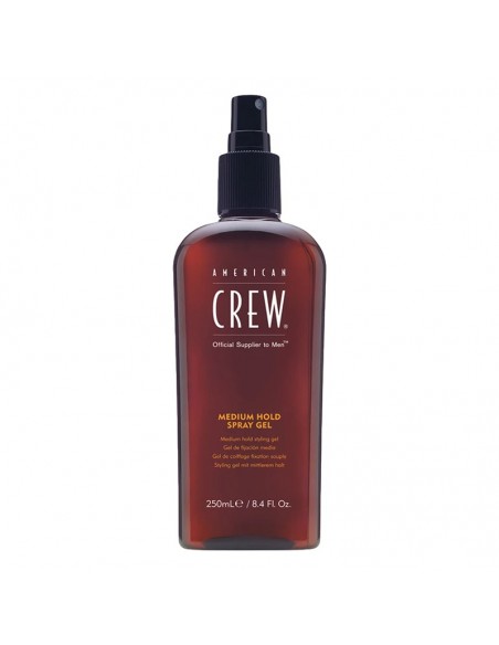 American Crew - Medium Hold Spray Gel - 250ml @ BarberKing.ca