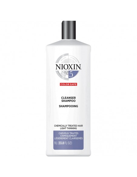Nioxin System 5 Cleanser - 1000ml @ BarberKing.ca