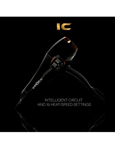 CROC Hairdryer -  MASTER Premium IC Digital Dryer @ BarberKing.ca