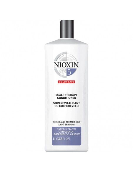 Nioxin System 5 Scalp Therapy Conditioner - 1000ml @ BarberKing.ca