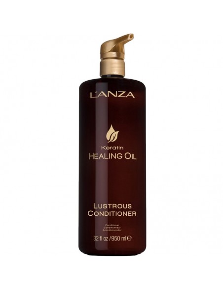 LANZA Keratin Healing Oil - Lustrous Conditioner - 950ml @ BarberKing.ca