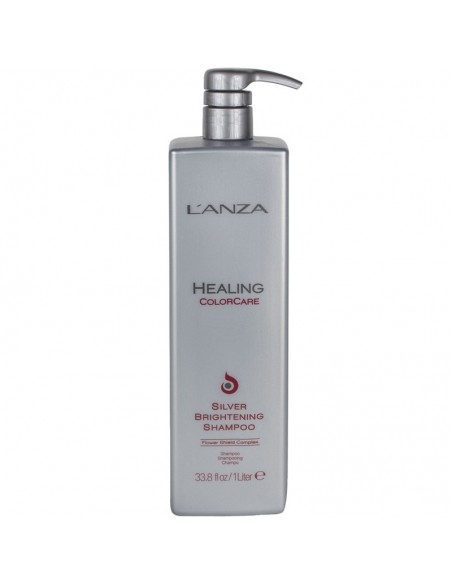 LANZA Healing Colorcare - Silver Brightening Shampoo - 1000ml @ BarberKing.ca