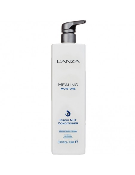 LANZA Healing Moisture - Kukui Nut Conditioner - 1000ml @ BarberKing.ca