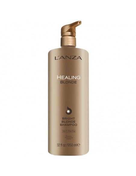 LANZA Healing Blonde - Bright Blonde Shampoo - 950ml @ BarberKing.ca