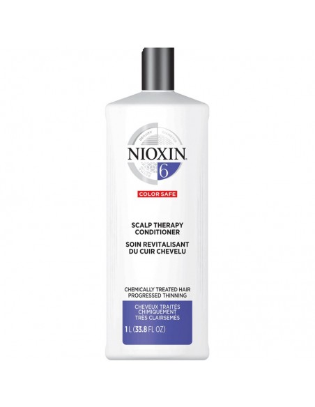 Nioxin System 6 Scalp Therapy Conditioner - 1000ml @ BarberKing.ca