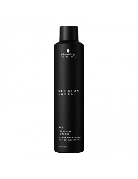 Session Label - The Strong Dry Firm Hold Hairspray - 300ml @ BarberKing.ca