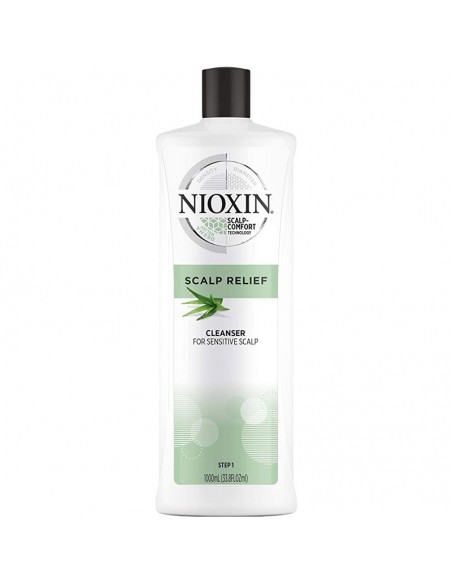 Nioxin Scalp Relief Cleanser - 1000ml @ BarberKing.ca