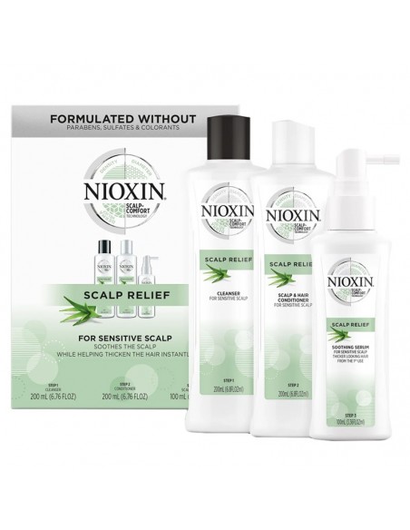Nioxin Scalp Relief System Kit @ BarberKing.ca