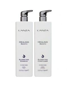 LANZA Healing Smooth Glossifying Litre Duo