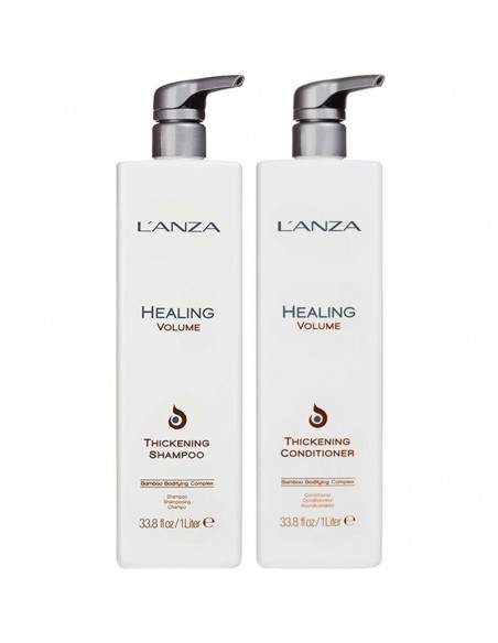 LANZA Healing Volume - Thickening Duo  - 1000ml @ BarberKing.ca