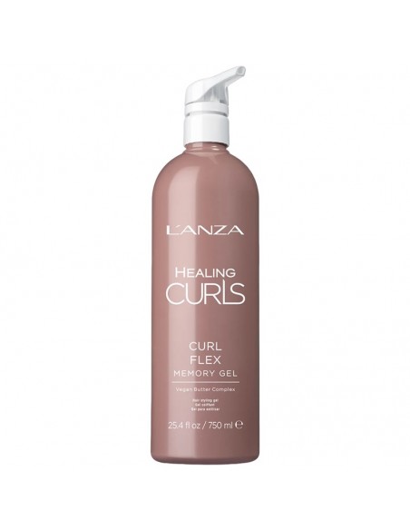 LANZA Healing Curls - Curl Flex Memory Gel - 750ml @ BarberKing.ca