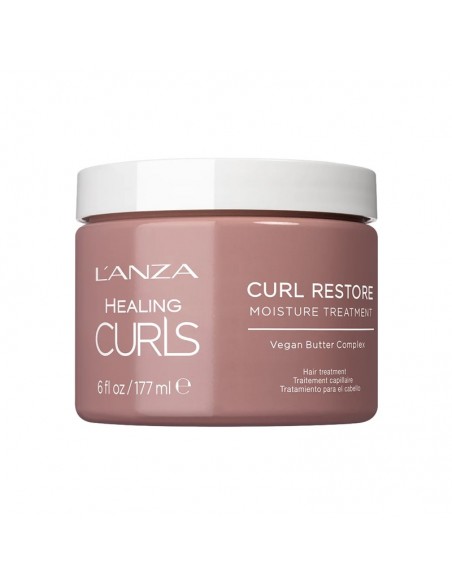 LANZA Healing Curls - Curl Restore Moisture Treatment - 177ml @ BarberKing.ca