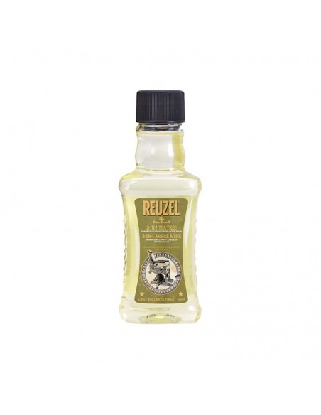 Reuzel - 3-In-1 Tea Tree Shampoo, Conditioner & Bodywash - 100ml @ BarberKing.ca