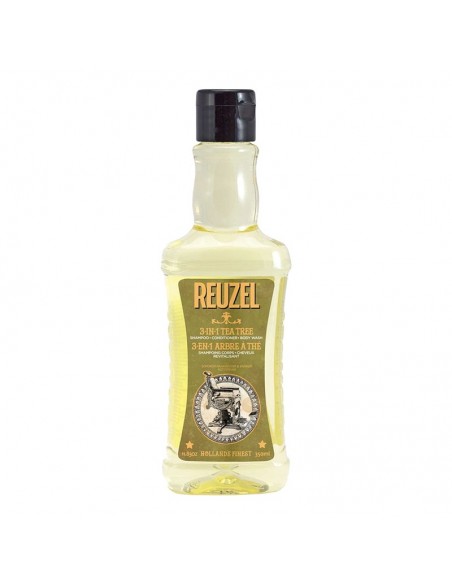 Reuzel - 3-In-1 Tea Tree Shampoo, Conditioner & Bodywash - 350ml @ BarberKing.ca