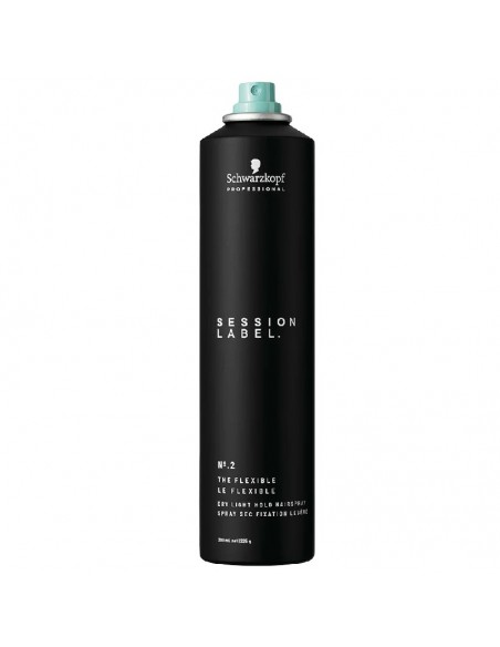 Session Label - The Flexible Dry Light Hold Hairspray - 500ml @ BarberKing.ca