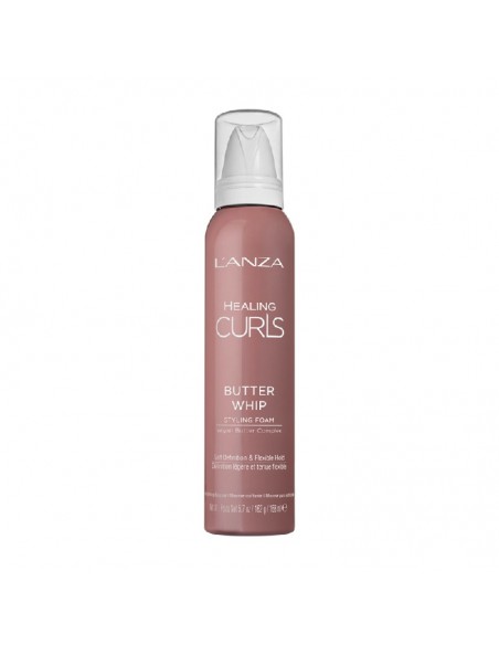 LANZA Healing Curls - Butter Whip Styling Foam - 168ml @ BarberKing.ca