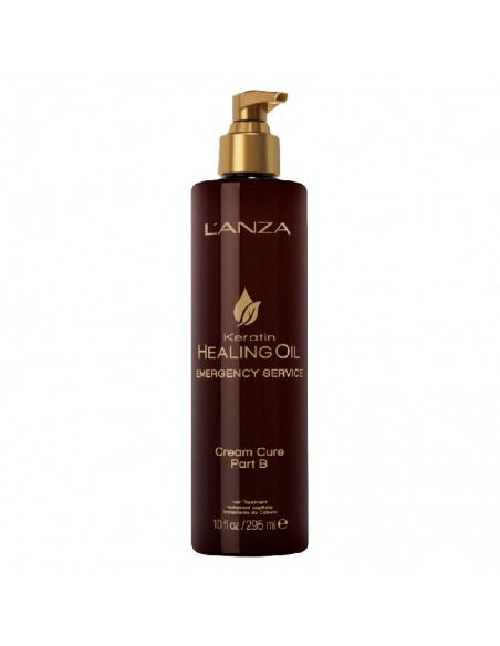 LANZA Keratin Healing Oil - Emergency Cream Cure Part B - 295ml @ BarberKing.ca